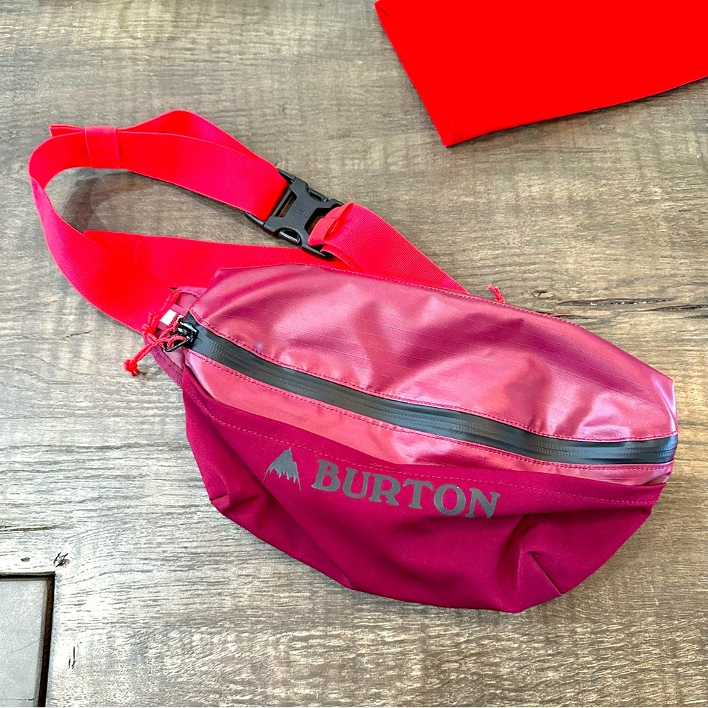 Burton Multi-path Accessory bag 5l - Mulled Berry burgundy red pink belt bag